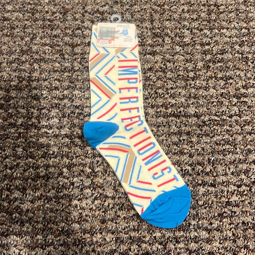 🆕 BlueQ Imperfectionist women’s crew socks